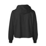 soffe 5839v women's crop hoodie Back Thumbnail