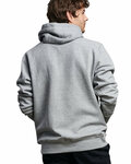 russell athletic ra82onsm unisex cotton classic hooded sweatshirt Back Thumbnail