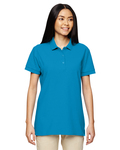 Gildan G828L Ladies 6.6-Ounce 100% Double Pique Cotton Sport Shirt Front Thumbnail