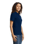 Gildan 64800L Ladies' Softstyle Double Pique Polo Side Thumbnail