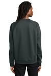 Allmade AL5004 Unisex Organic CVC Fleece Crewneck Sweatshirt Back Thumbnail