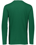 Augusta Sportswear 3075 Tri-Blend Long Sleeve Tee Back Thumbnail