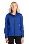 port authority l717 ladies active soft shell jacket Front Thumbnail