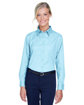 UltraClub 8976 Women's Whisper Twill Dress Shirt Front Thumbnail