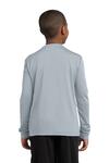 sport-tek yst350ls youth long sleeve posicharge ® competitor™ tee Back Thumbnail