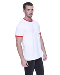 startee st2431 men's cvc ringer t-shirt Side Thumbnail