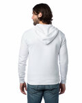 alternative a8805pf unisex eco-cozy fleece zip hooded sweatshirt Back Thumbnail