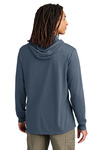 Allmade AL6003 Unisex Tri-Blend Hoodie Tee Back Thumbnail