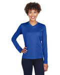 Team 365 TT11WL Ladies' Zone Performance Long-Sleeve T-Shirt Front Thumbnail
