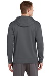 Sport-Tek ST238 Sport-Wick ® Fleece Full-Zip Hooded Jacket Back Thumbnail