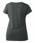 Tultex 0243TC Ladies' Scoop Blend Tee Back Thumbnail