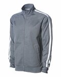 Independent Trading Co. EXP70PTZ Unisex Poly-Tech Full-Zip Track Jacket Side Thumbnail