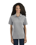 Jerzees 443WR Ladies' Premium 100% Ringspun Cotton Piqué Polo Front Thumbnail