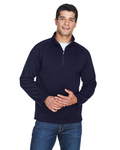 Devon & Jones DG792 Adult Bristol Sweater Fleece Quarter-Zip Front Thumbnail