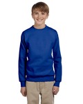 Hanes P360 Youth ComfortBlend® EcoSmart® 50/50 Fleece Crew Front Thumbnail