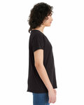 alternative 04861c1 ladies' rocker garment-dyed distressed t-shirt Side Thumbnail
