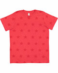 code five 2229 youth five star tee Front Thumbnail