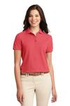 Port Authority L500 Ladies Silk Touch™ Polo Front Thumbnail