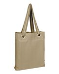 q-tees q1630 large grommet tote Front Thumbnail