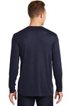 sport-tek st450ls long sleeve posicharge ® competitor ™ cotton touch ™ tee Back Thumbnail