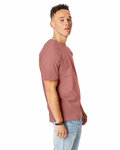 hanes 5180 beefy-t ® - 100% cotton t-shirt Side Thumbnail