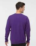Tultex T340 Fleece Crewneck Sweatshirt Back Thumbnail