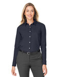 devon & jones dg505w crownlux performance® ladies' spencer poplin shirt Front Thumbnail