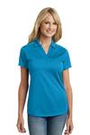 Port Authority L569 Ladies Diamond Jacquard Polo Front Thumbnail