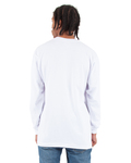 shaka wear shals adult 6 oz., active long-sleeve t-shirt Back Thumbnail