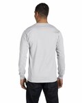 Gildan G840 Adult 50/50 Long-Sleeve T-Shirt Back Thumbnail