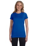 LAT 3616 Ladies Fitted Fine Jersey Tee Front Thumbnail