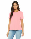 Bella + Canvas B6400 Ladies' Relaxed Jersey Short-Sleeve T-Shirt Front Thumbnail