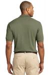 Port Authority K420 Heavyweight Cotton Pique Polo Back Thumbnail