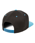 Flexfit 110FT Adult Wool Blend Snapback Two-Tone Cap Back Thumbnail
