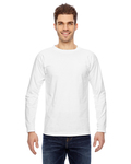 bayside ba6100 adult 6.1 oz., 100% cotton long sleeve t-shirt Front Thumbnail