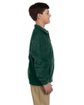 Harriton M990Y Youth 8 oz. Full-Zip Fleece Side Thumbnail