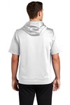 Sport-Tek ST251 Sport-Wick ® Fleece Short Sleeve Hooded Pullover Back Thumbnail