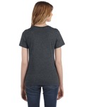 Anvil by Gildan 880 Ladies 100% Combed Ring Spun Cotton T-Shirt Back Thumbnail
