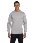 Hanes 5286 Men's 5.2 oz. ComfortSoft® Cotton Long-Sleeve T-Shirt Front Thumbnail