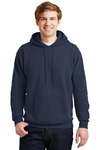 Hanes P170 Unisex Ecosmart® 50/50 Pullover Hooded Sweatshirt Front Thumbnail