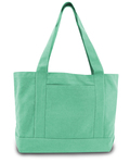 liberty bags 8870 seaside cotton pigment dyed resort tote Front Thumbnail