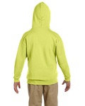 Jerzees 996Y Youth 8 oz. NuBlend® Fleece Pullover Hooded Sweatshirt Back Thumbnail