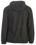 Burnside B3600 Mens' Polar Fleece Quarter-Zip Pullover Back Thumbnail