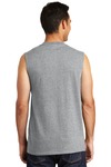 port & company pc54sl core cotton sleeveless tee Back Thumbnail