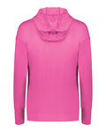holloway 222798 ladies ventura soft knit hoodie Back Thumbnail