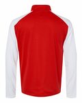 Badger Sport 4231 Breakout Quarter-Zip Pullover Back Thumbnail