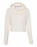 independent trading co. afx64crp women’s lightweight cropped hooded sweatshirt Front Thumbnail