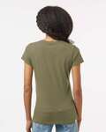 kastlfel k2011 women's recycledsoft™ v-neck t-shirt Back Thumbnail