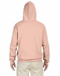 Jerzees 996 Adult NuBlend® Fleece Pullover Hooded Sweatshirt Back Thumbnail