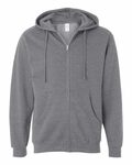Independent Trading Co. SS4500Z Midweight Full-Zip Hooded Sweatshirt Front Thumbnail